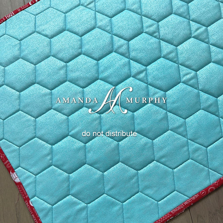 High Shank Ruler -  Amanda Murphy - Good Measure - LA Hexagons 1 Set 4