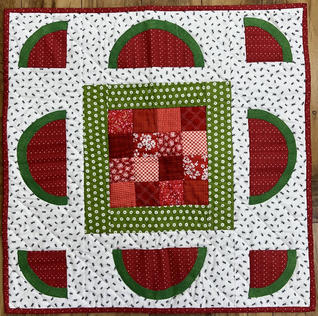 KIT - Juicy Melons Table Topper 24inX24in