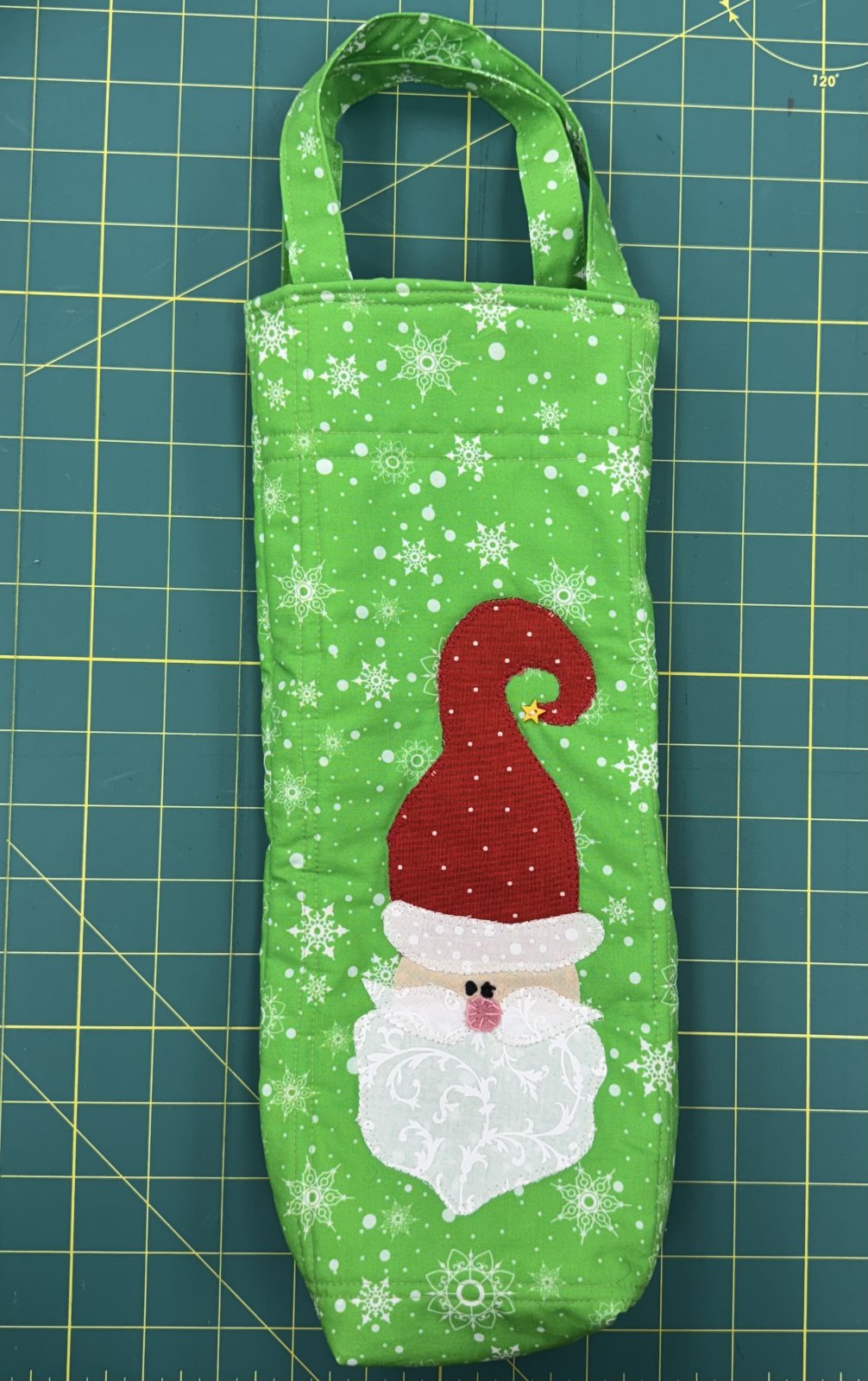 KIT - Making Spirits Bright Santa Bag 3.5" X 16" X 3"