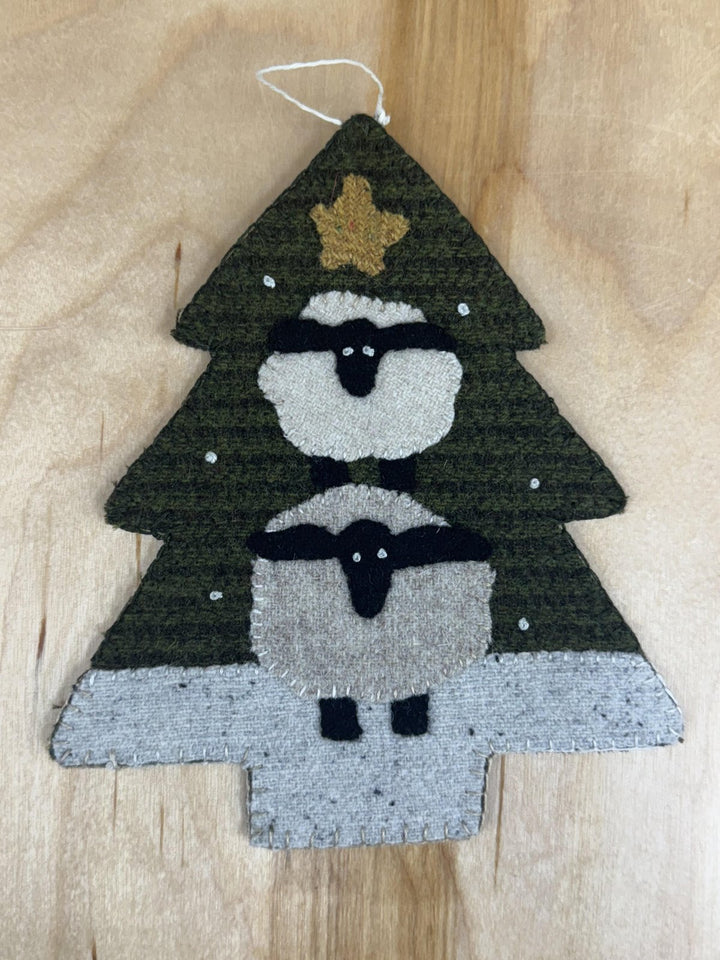 Kit - 3 Wool Ornaments (Pattern NOT Included)