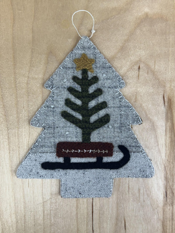 Kit - 3 Wool Ornaments (Pattern NOT Included)