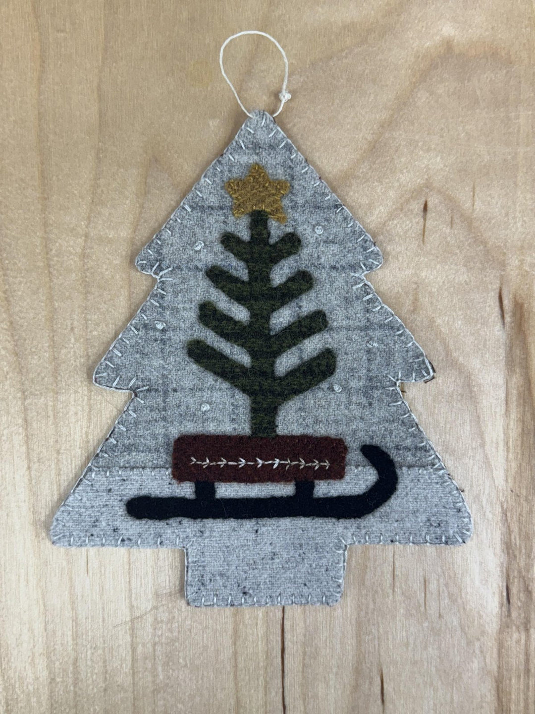 Kit - 3 Wool Ornaments (Pattern NOT Included)