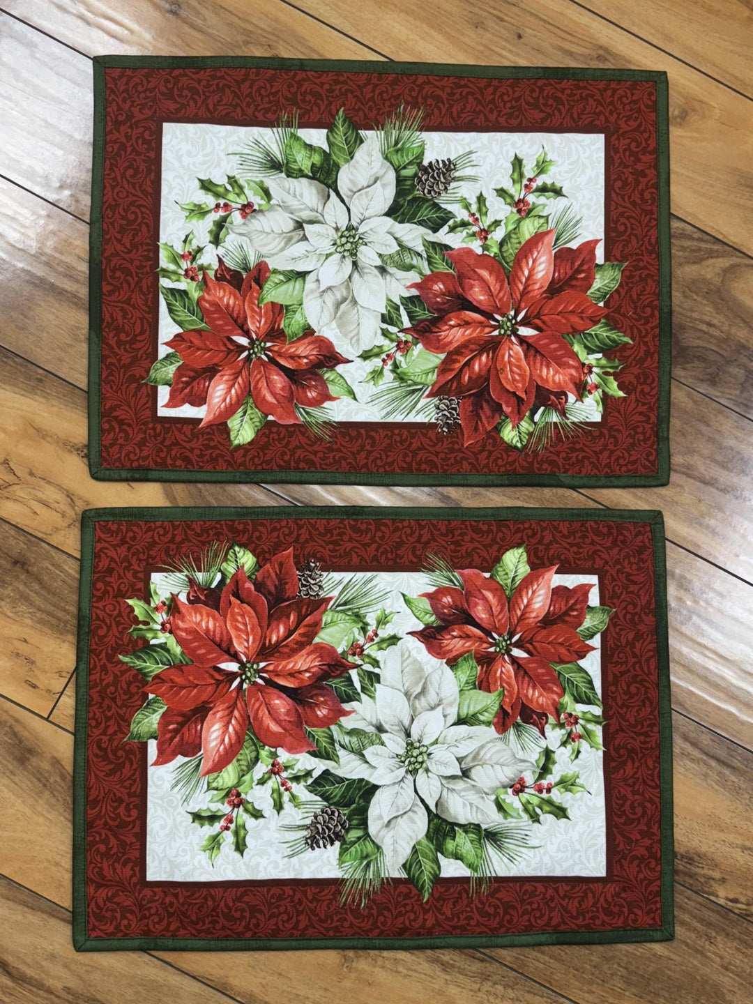 Kit - Poinsettia Placemats (2)