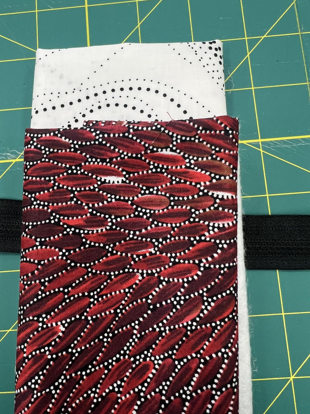 KIT - Coin Purse - Red Aboriginal
