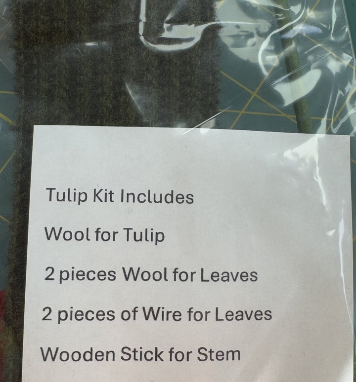 Kit - Tulip & Leaves - PURPLES