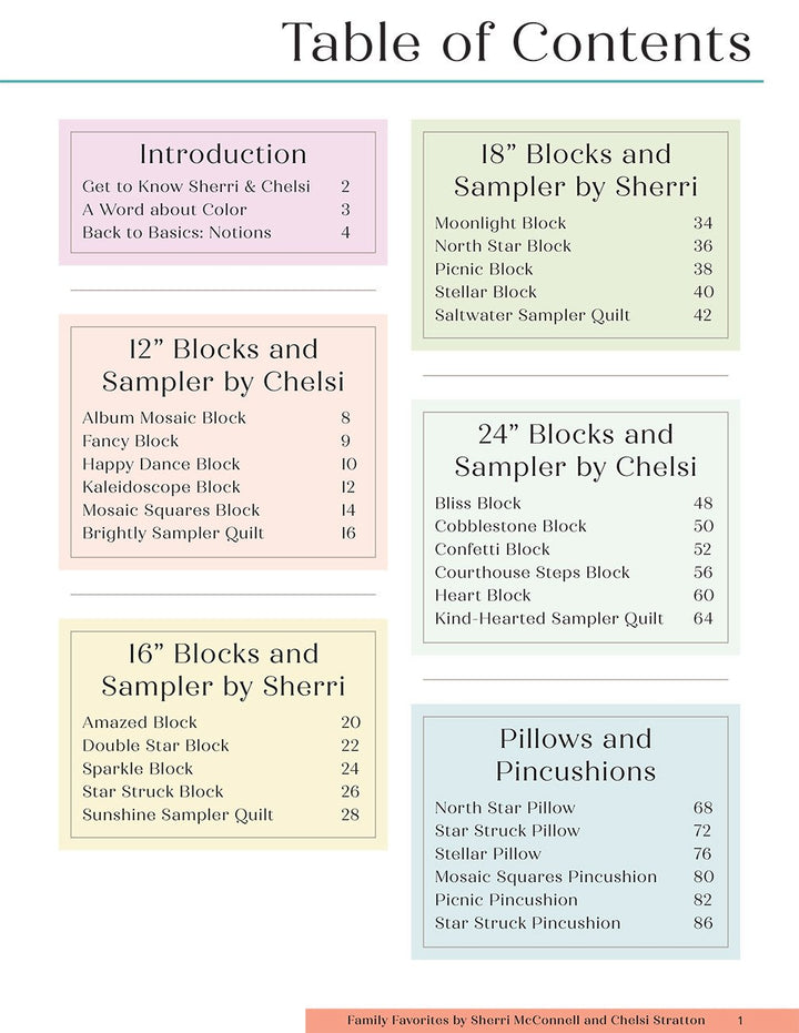 Book - Its Sew Emma - Family Favorites