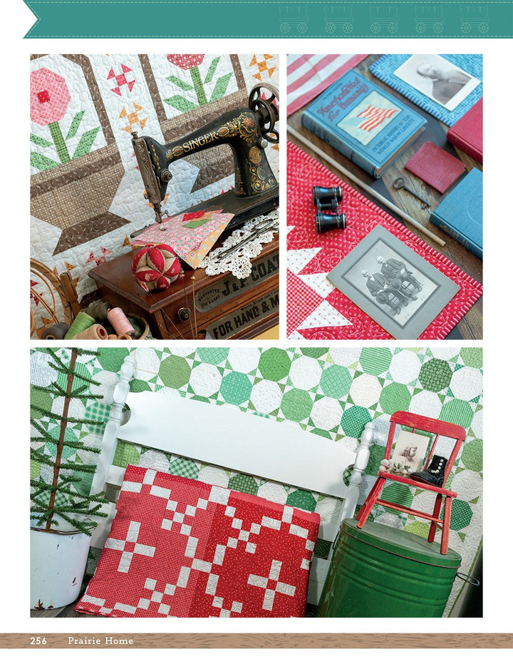 Book - Lori Holt - Prairie Home Quilt Book