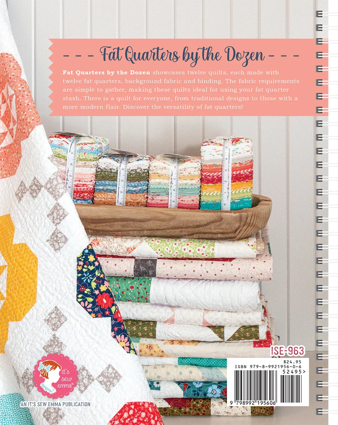 Book - It's Sew Emma - Fat Quarters By The Dozen Book