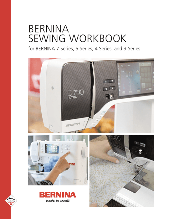 In Store CLASS - My BERNINA Sewing Machine Workbook one and two 11-13-26 and 11-20-26 @10am