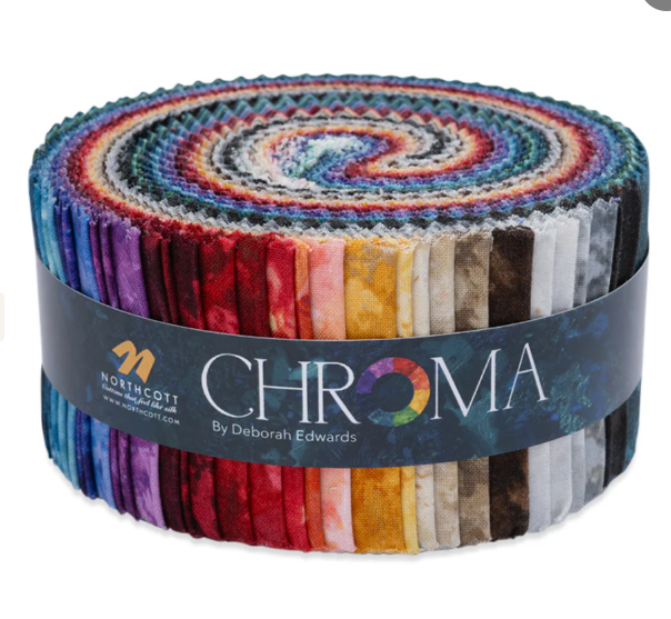 Jelly Roll - Chroma 40 skus (one Jelly roll)