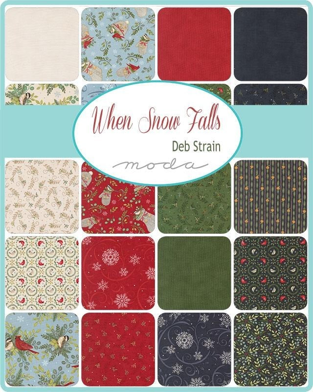 Jelly Roll - Moda - Deb Strain - When Snow Falls