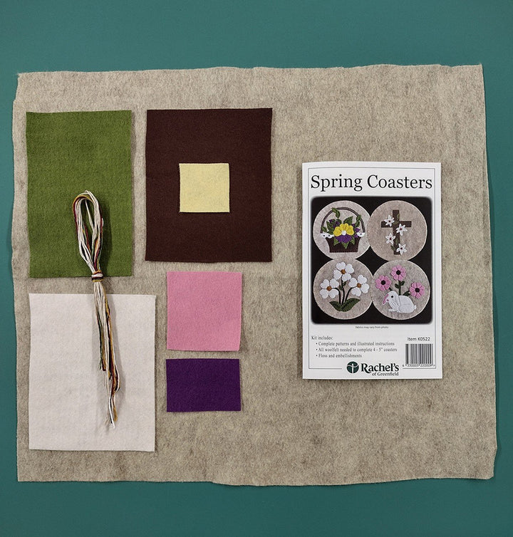 Kit - Rachel of Greenfield - Spring Coaster Pattern