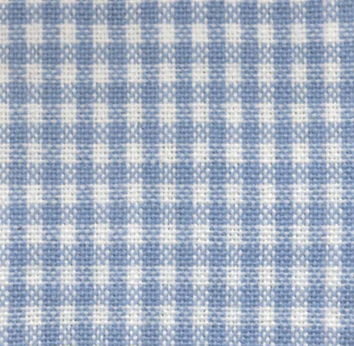 Tea Towel - Mini Check Light Blue