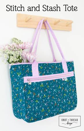 PREORDER - COMING in MID-February 2026 - Pattern - Knot and Thread - Stitch and Stash Tote