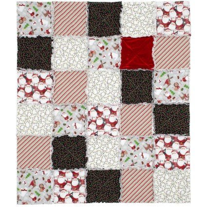 Kit - Multicolor Santa Suit Quilt Kit Box