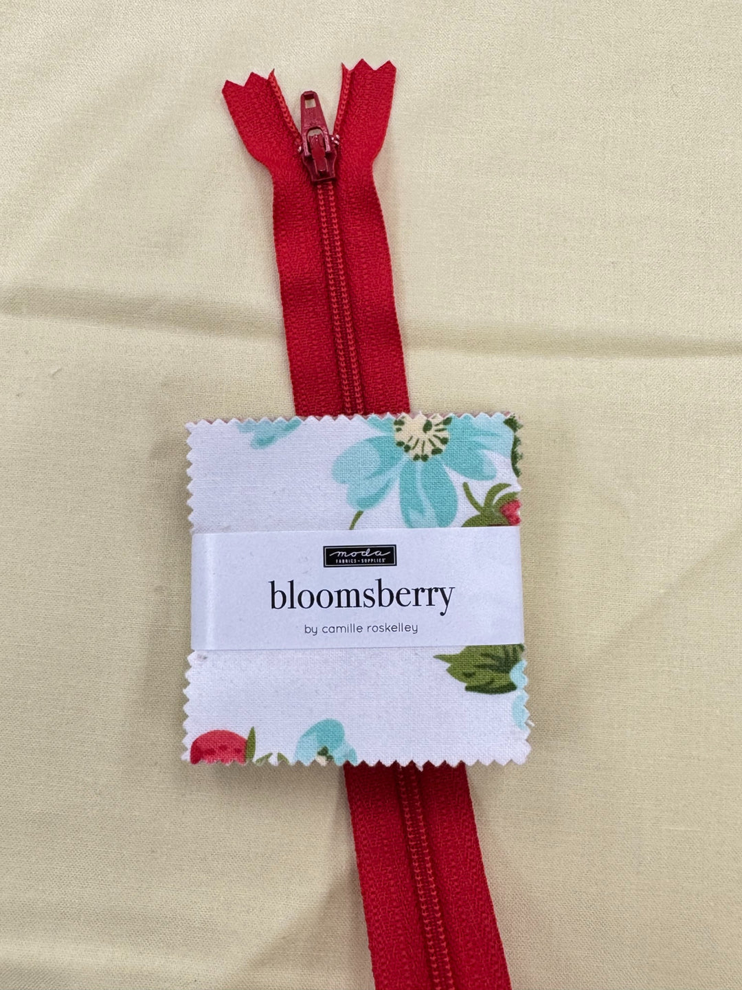 KIT - Patchwork Pouch - Bloomsday 9.5" wide x 8" tall