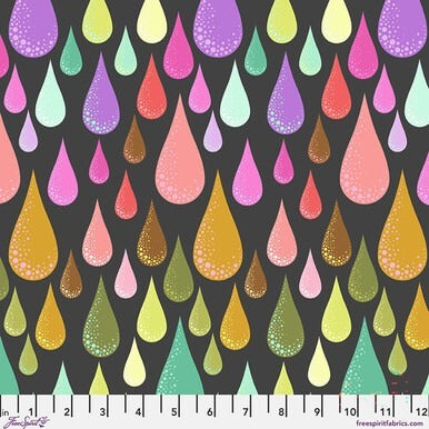 KIT - Pot Holder - Dew Drops 9"x9"