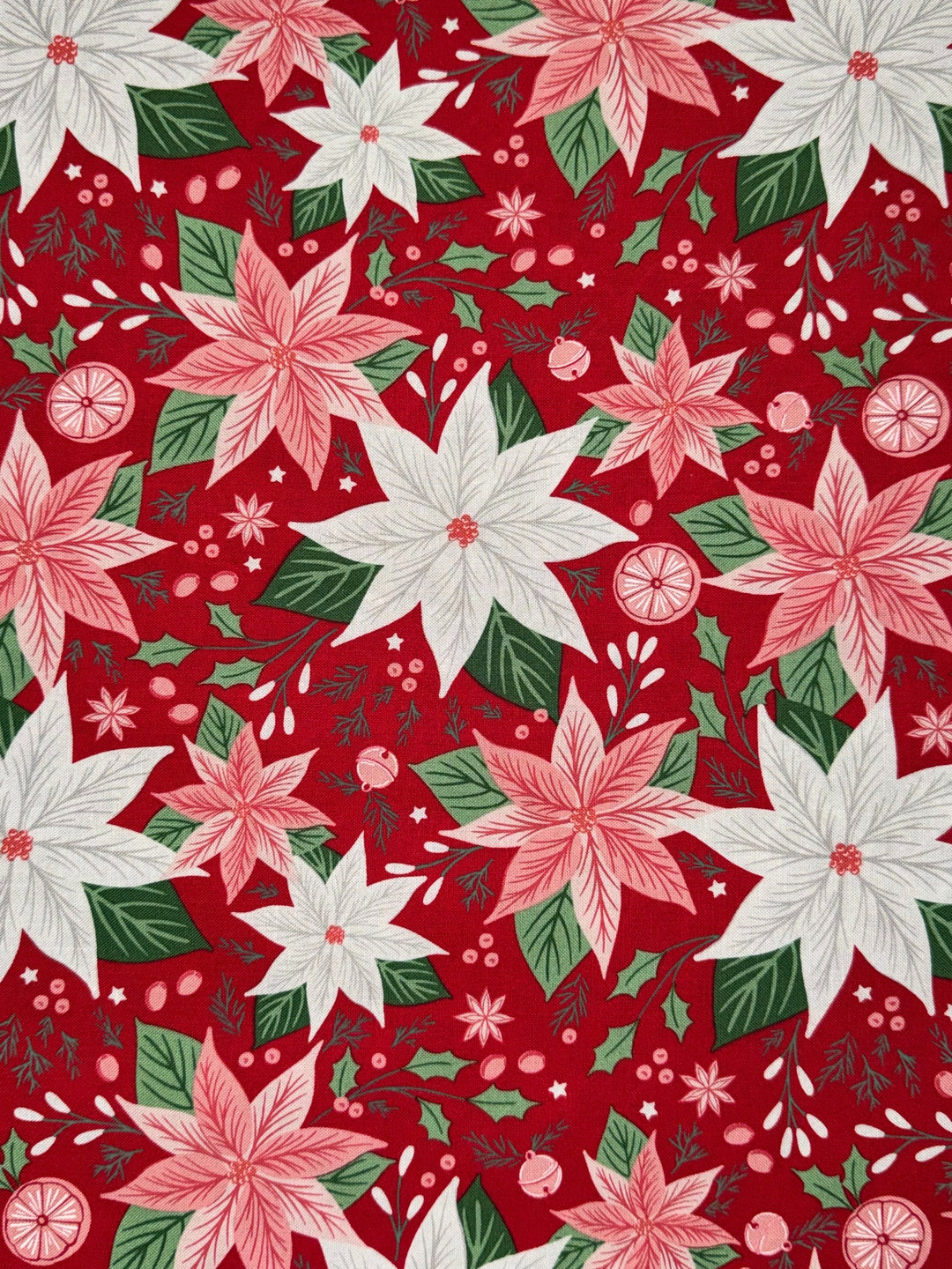 KIT - Pot Holder - Poinsettia Red 9"x9"