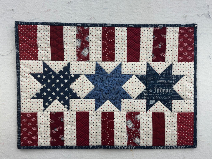 KIT - Stripes & 3 Stars Pillow 16"x20"