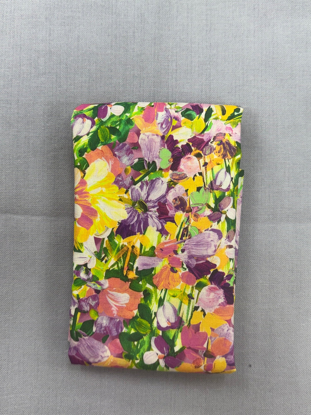 KIT - Tea Towel Apron - Watercolor Flowers (Pattern NOT Included)