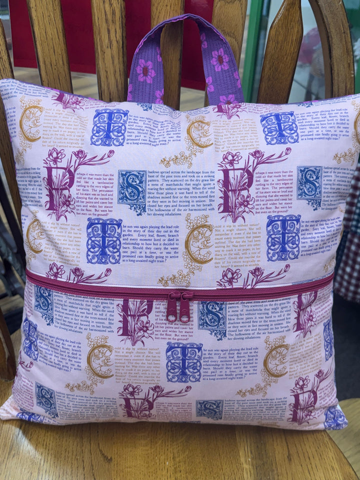 Kit - Anna's Reading Pillow 18"x18" (Pattern NOT included but available for purchase)