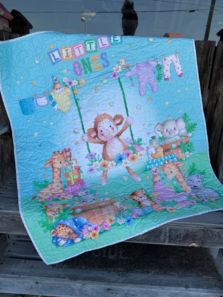 Kit - Clothesline with Little Ones 36"x45"