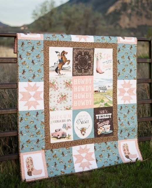 Kit - Cowgirl On 64"x72"