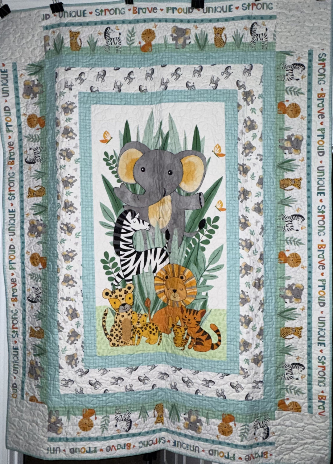 Kit - Safari Snuggles 52"x70"
