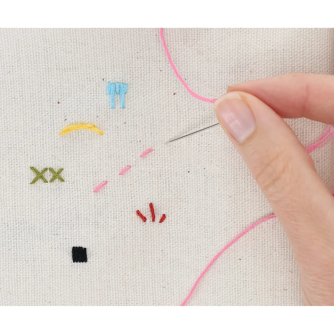 Leisure Arts Kit Embroidery 6" Home Sweet Home