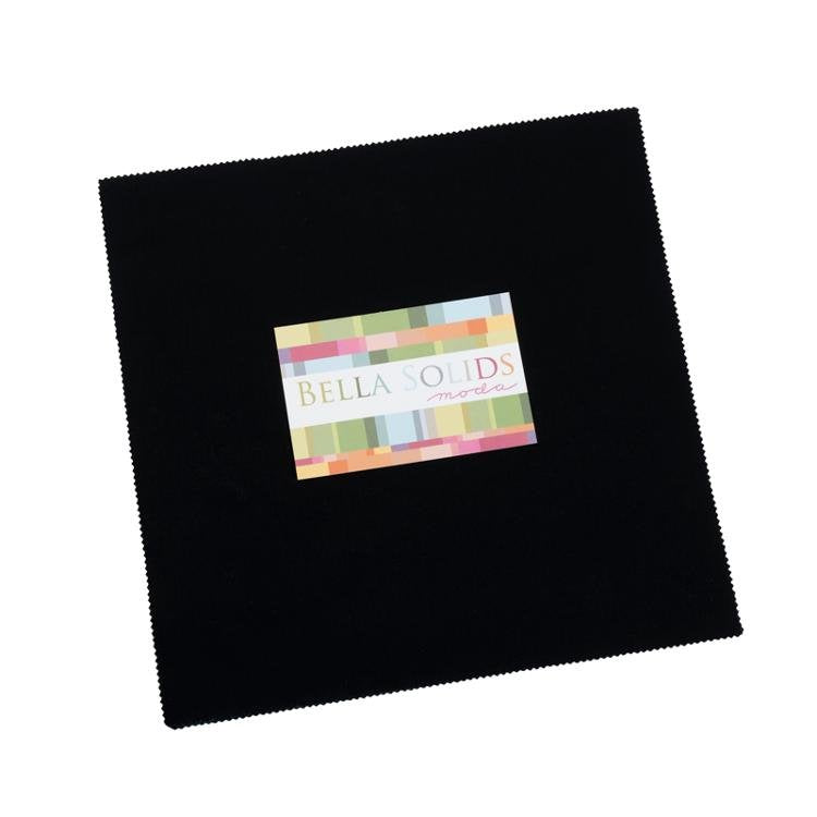 Layer Cake - Moda - Bella Solids - Black