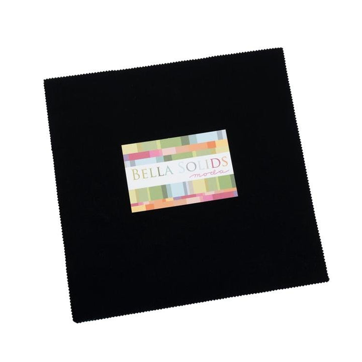 Layer Cake - Moda - Bella Solids - Black