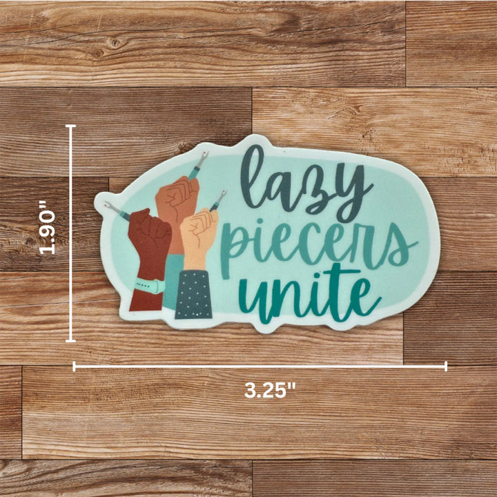 Sticker - Lazy Piecers Unite