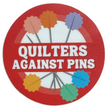 Stickers - Quilters Against Pins