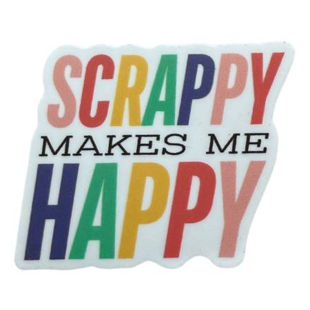 Sticker - Scrappy Makes Me Happy