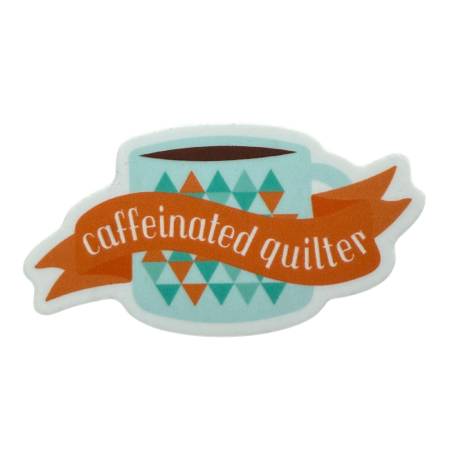 Sticker - Caffeinated Quilter