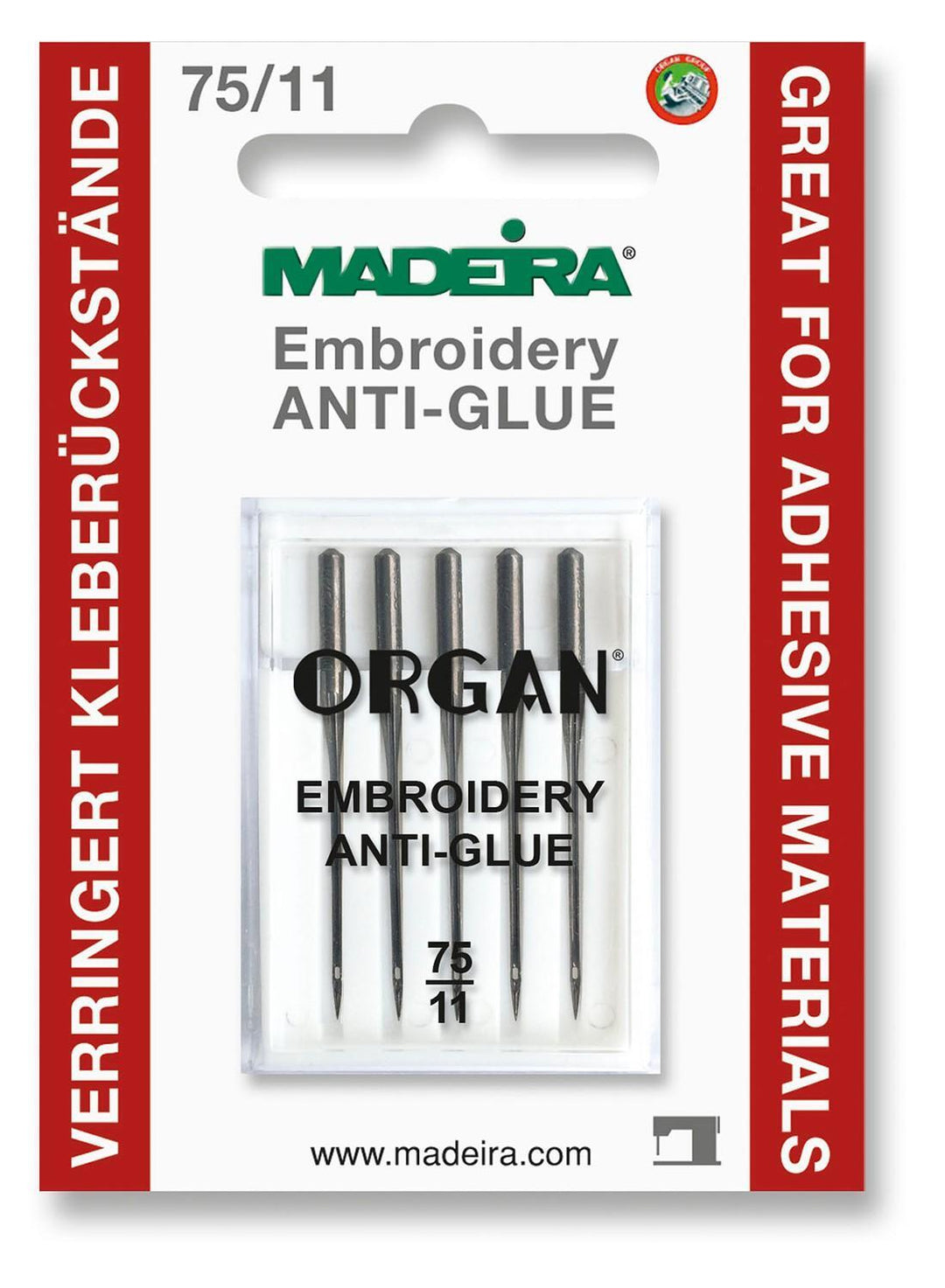 Machine Needles - Madeira Anti-glue Needle