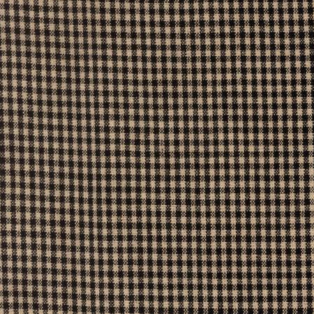 Tea Towel - Mini Check - Black/Teadye