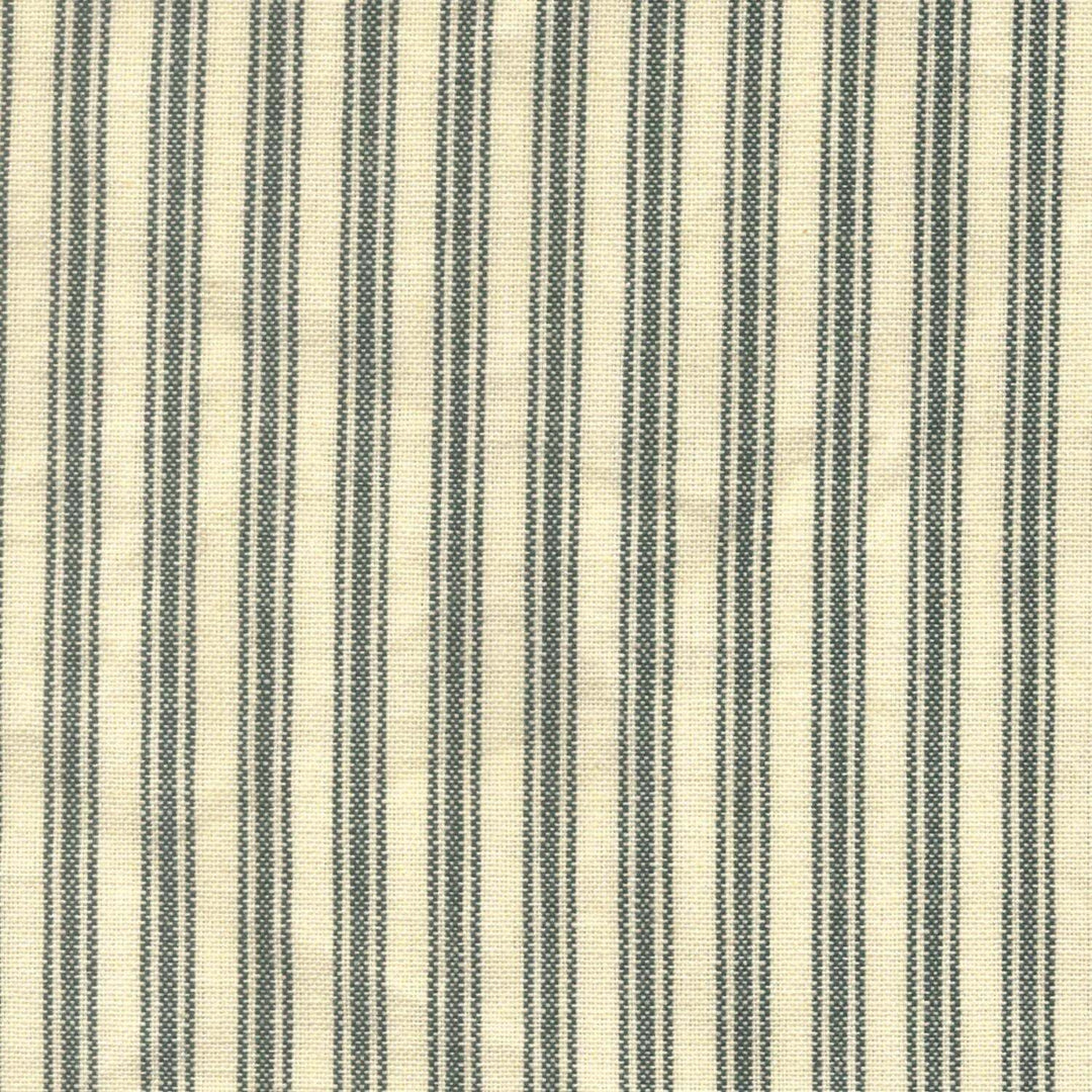 Tea Towel - Ticking - Green and Cream