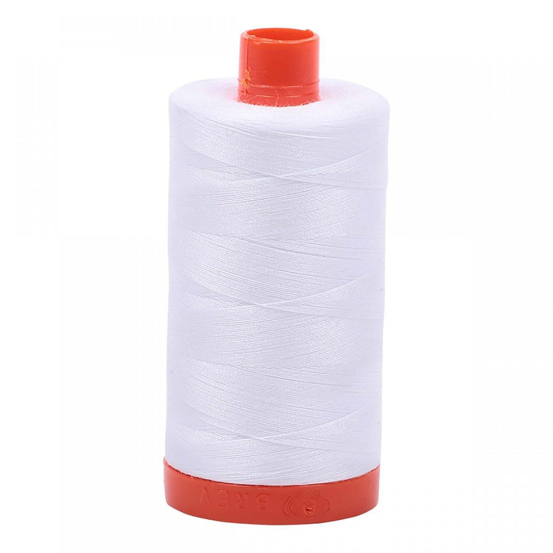 Aurifil 50wt - 2024 White 1422 yds