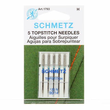 Machine Needles - Schmetz - Topstitch 90/14