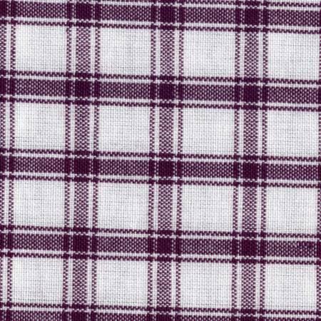 Tea Towel - Creekside - Purple Check w/Cream Background
