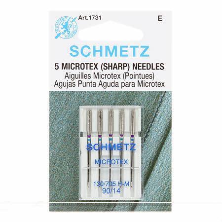 Machine Needles - Schmetz - Microtex 90/14
