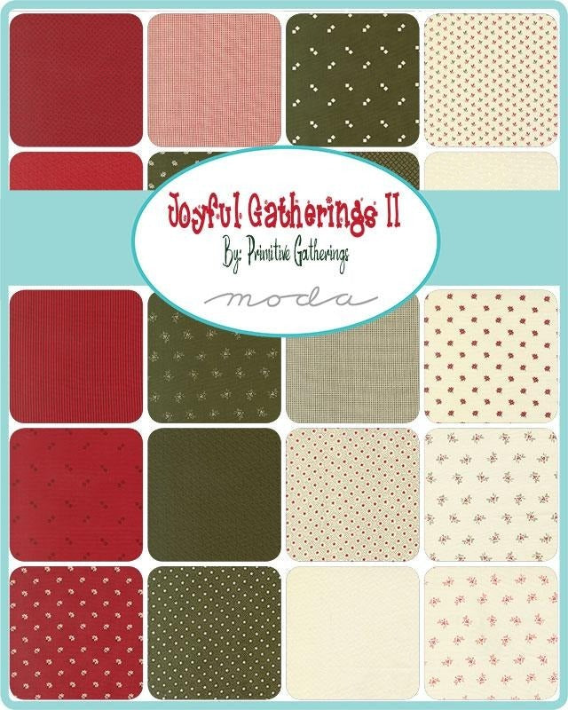 Mini Charm - Moda -  Primitive Gatherings - Joyful Gatherings II