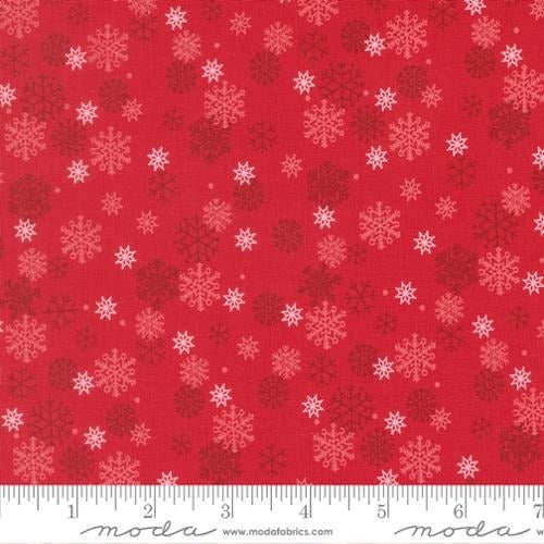 Moda - Stacy Iest Hsu - Holiday Cheer - Poinsettia Snow Flakes