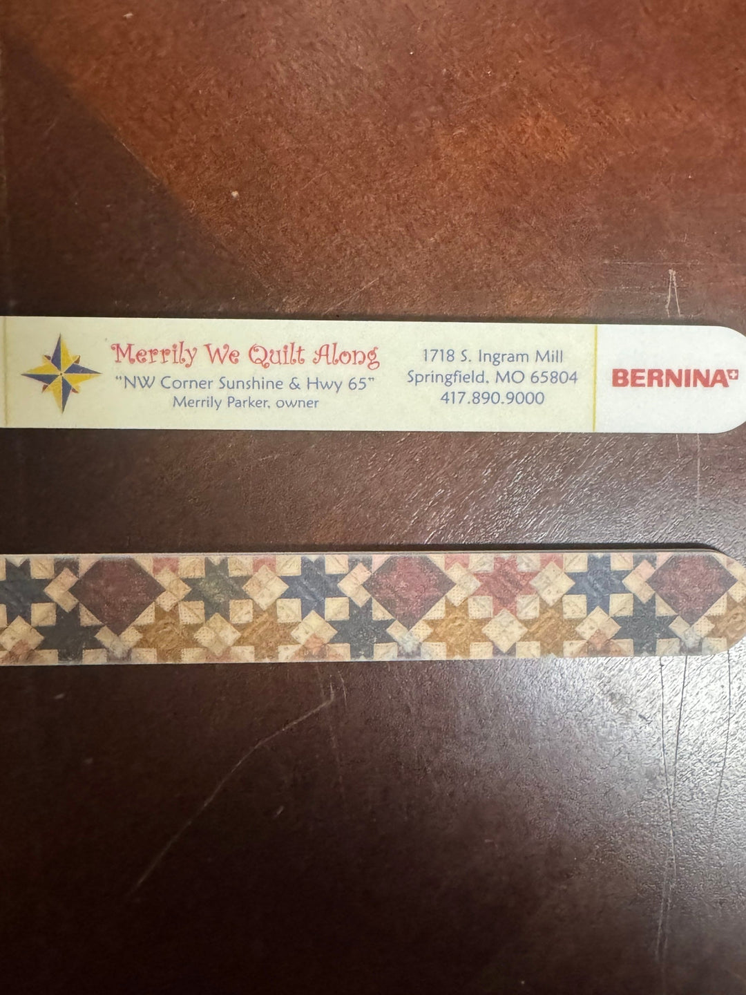 Nail Files - 8-Point Homespun Star