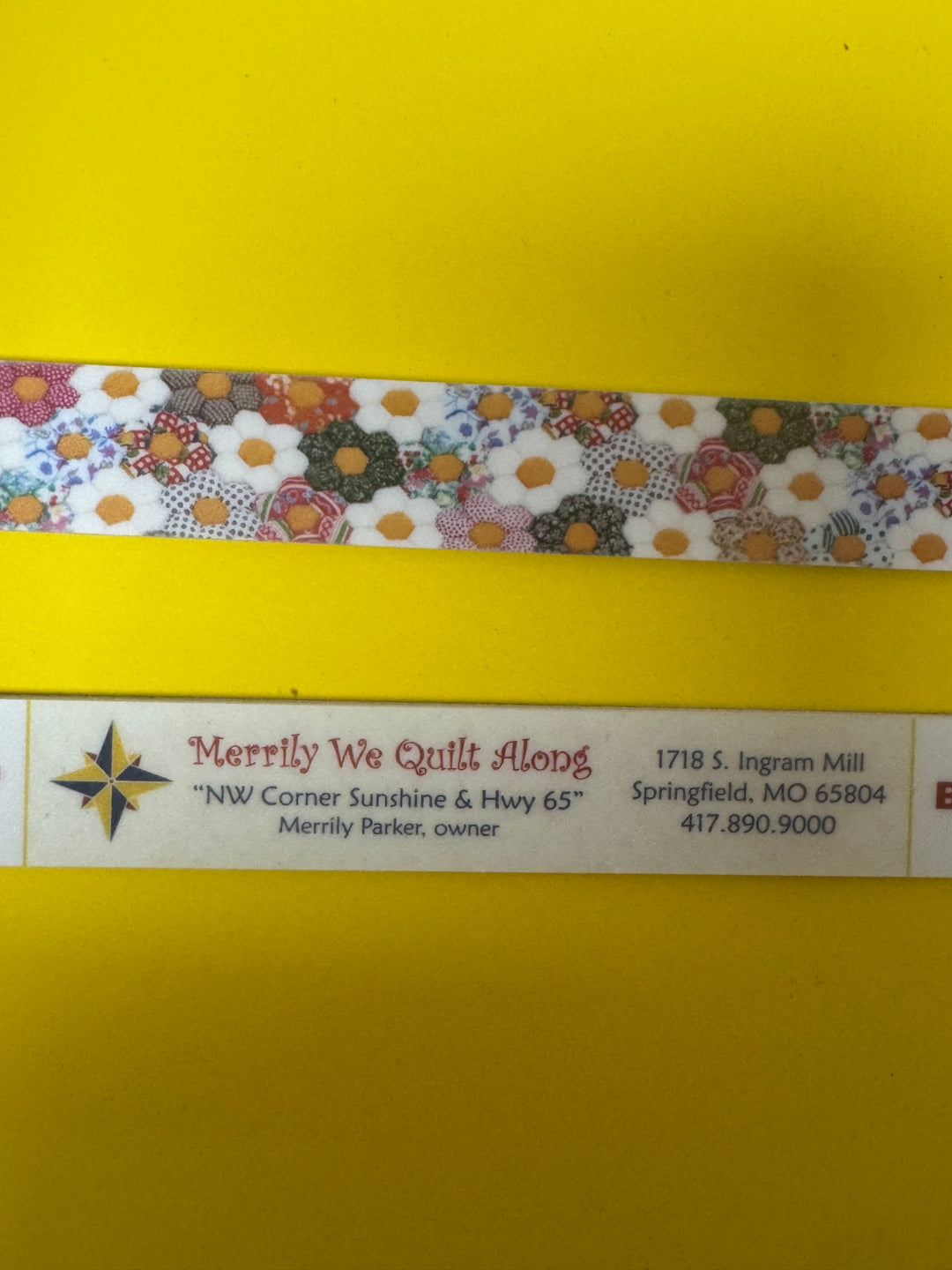 Nail Files - Grandmother's Flower Garden