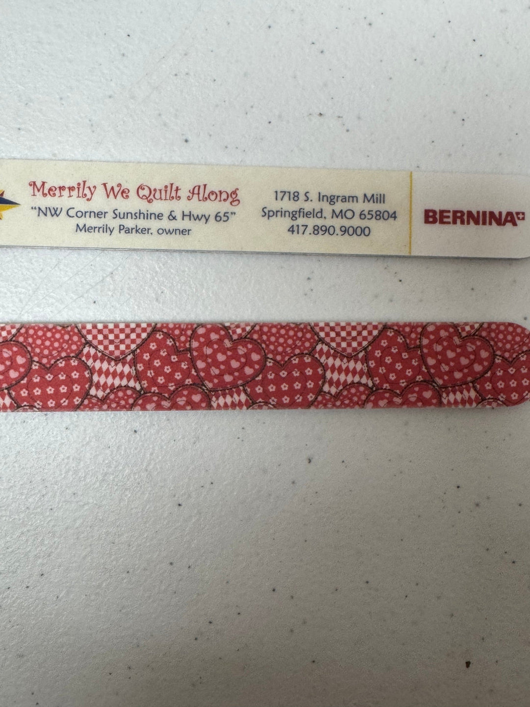 Nail Files - Hearts