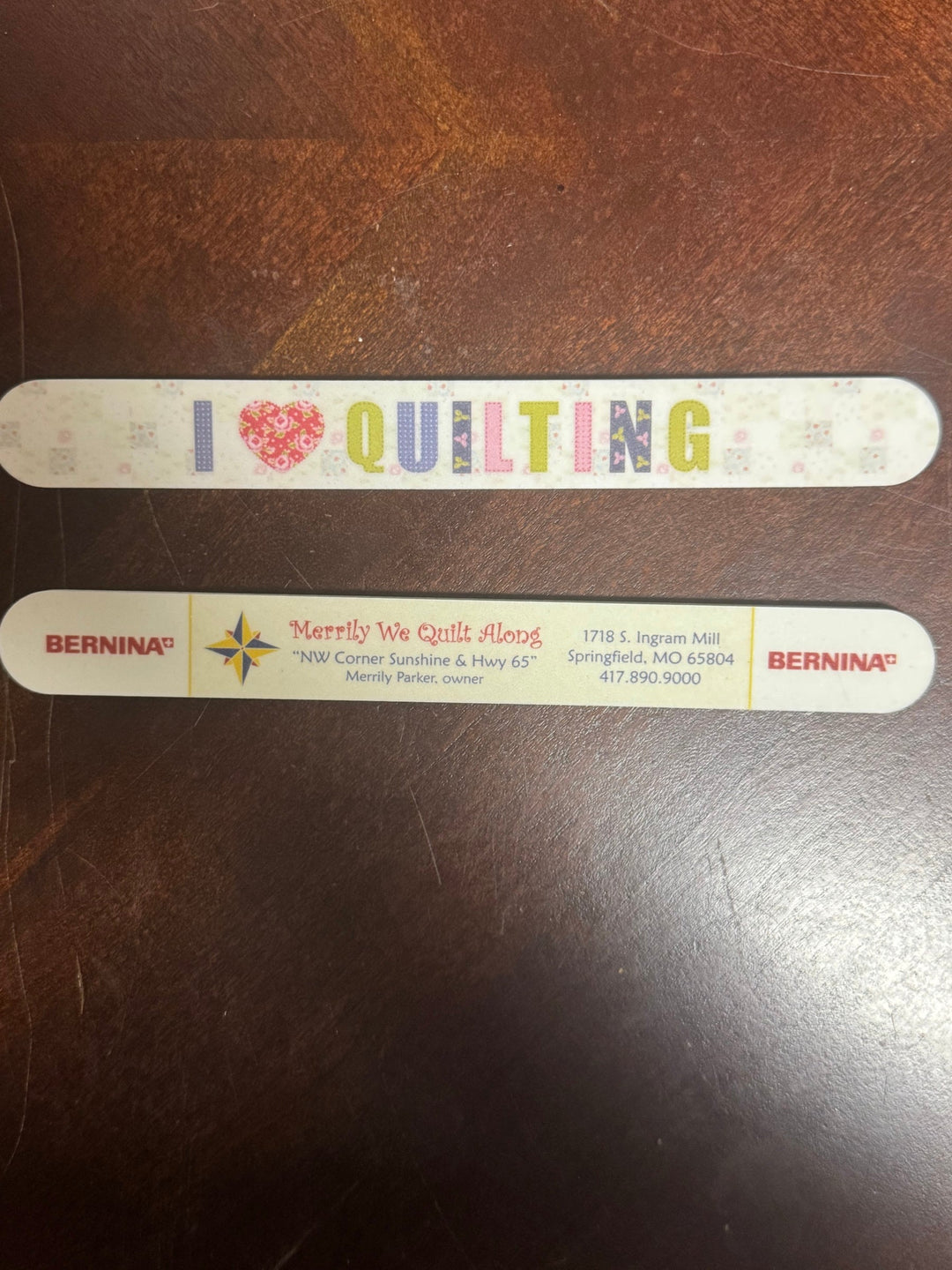 Nail Files - I Love Quilting