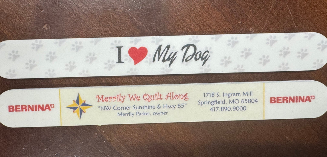 Nail Files - I love my Dog