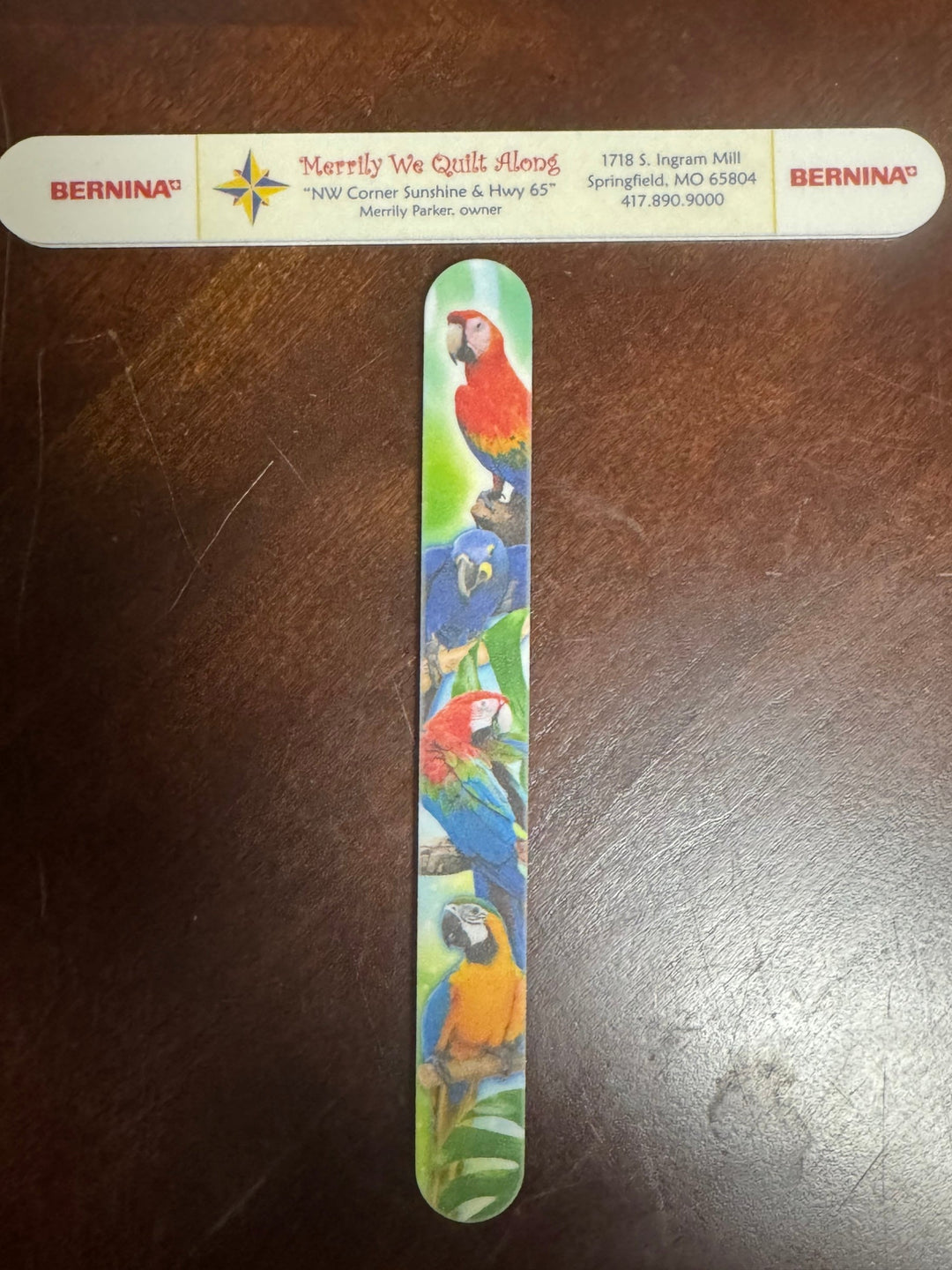 Nail Files - Macaws (Parrots)